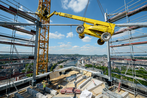 tour des finances à Liège